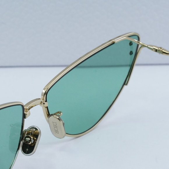 Dior MISSDIOR B1U B0O0 Cat Eye Sunglasses - Gold/Green - Picture 6 of 11
